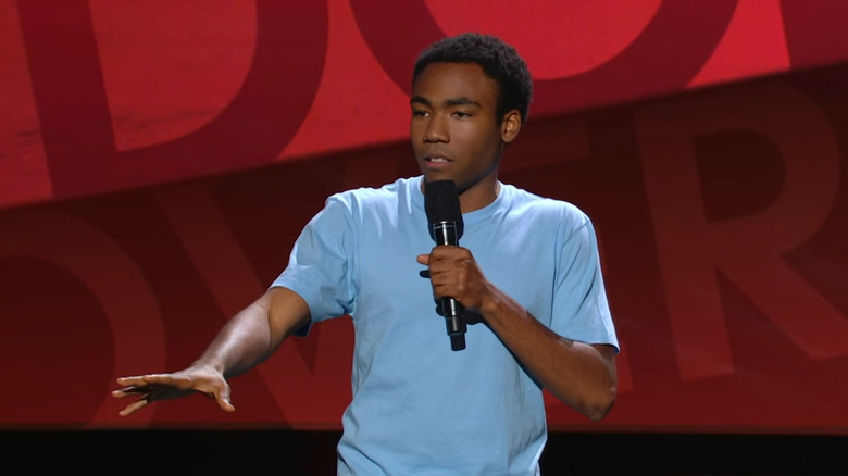 Donald Glover doing stand up