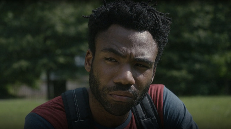 Donald Glover neutral expression