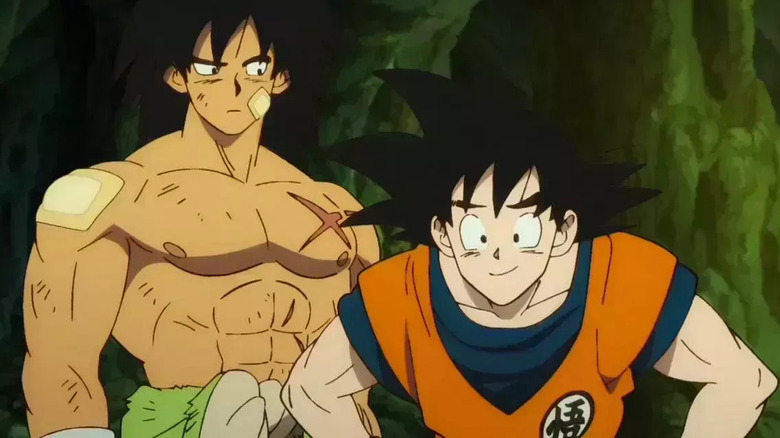 Goku and Broly reconcile