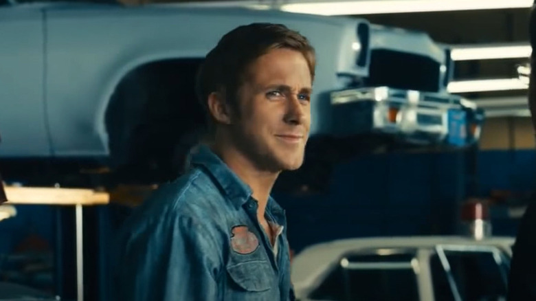 Ryan Gosling in body shop