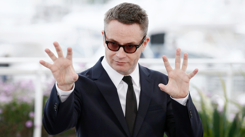 Nicolas Winding Refn hands up