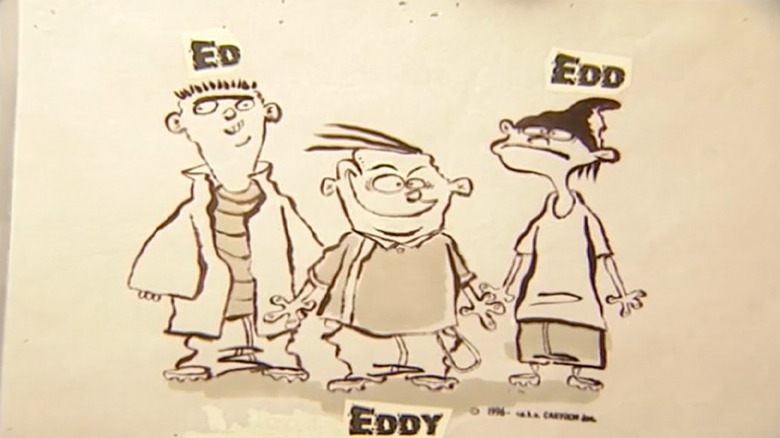 Concept Art for Ed, Edd n Eddy