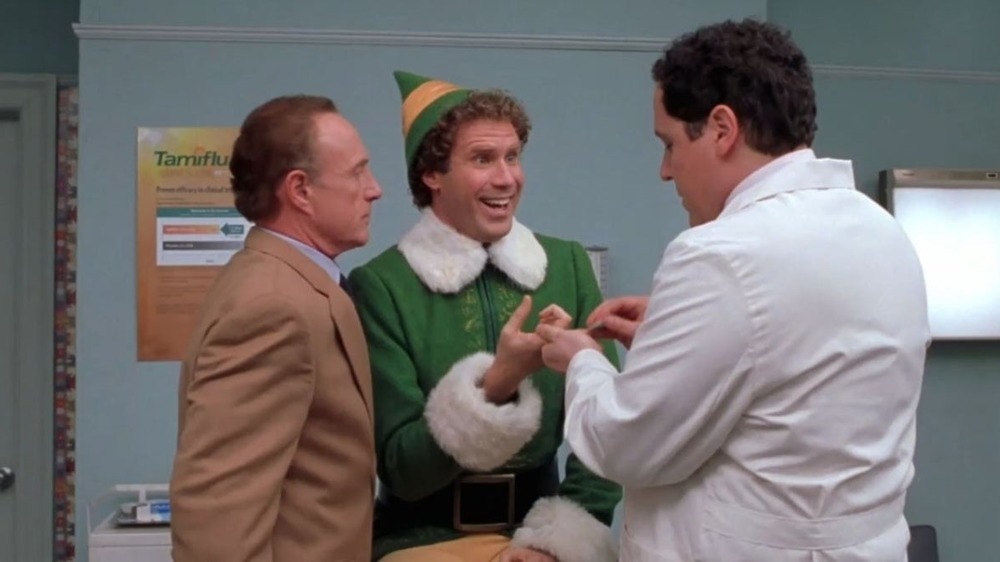 Buddy the elf with doctor