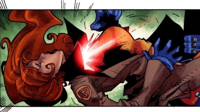 Elsa Bloodstone rejects monster baby