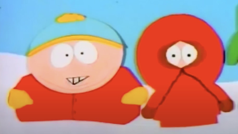 Eric Cartman and Kenny McCormick in The Spirit of Christmas