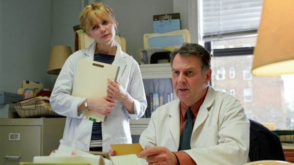 Dr. Mierzwiak and Mary in doctor's office