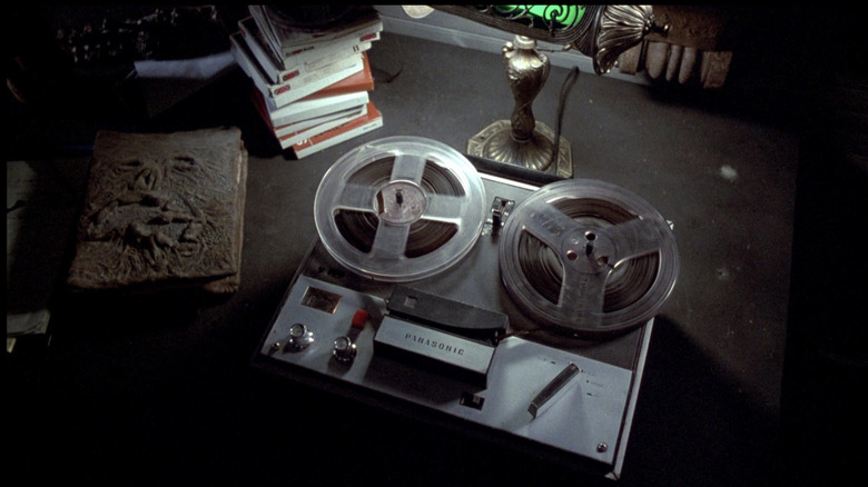 Tape recorder and Necronomicon