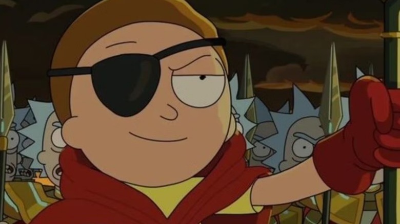 Evil Morty leads army