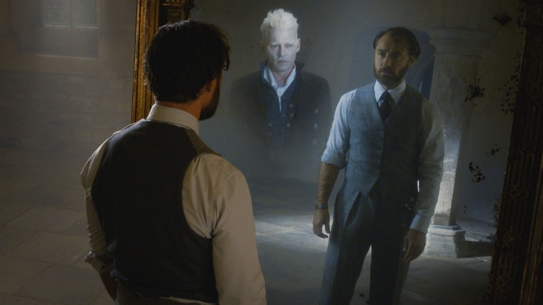 Dumbledore sees Grindelwald