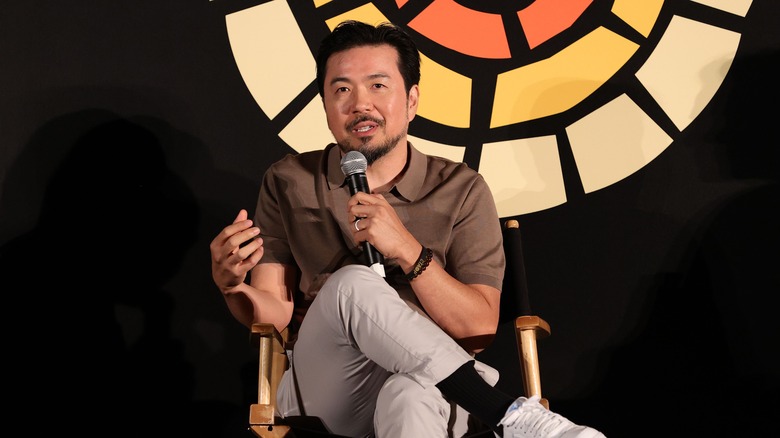 Justin Lin answering a question