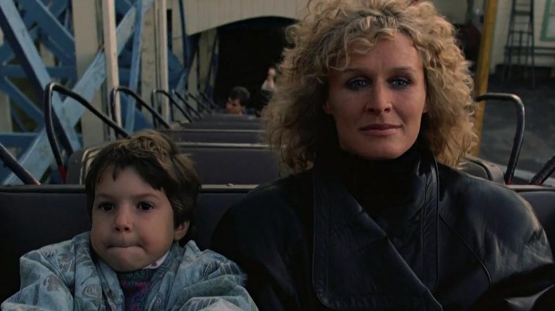 Ellen and Alex on a rollercoaster