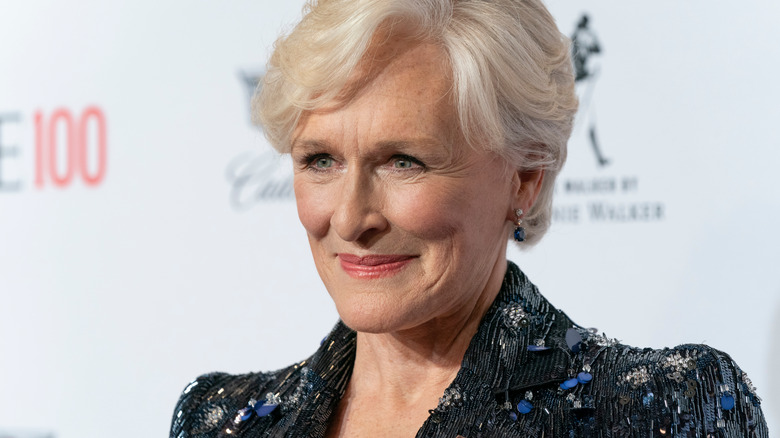 Glenn Close on the red carpet