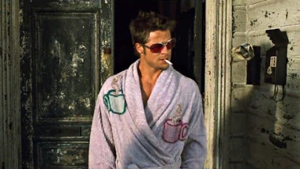 Brad Pitt as Tyler Durden in Fight Club