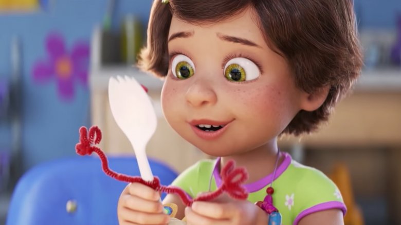 Forky and Bonnie in Toy Story 4