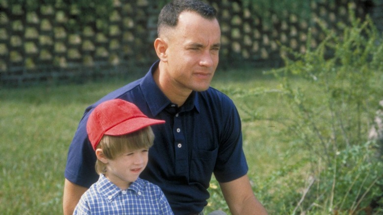 Tom Hanks and Hayley Joel Osment 