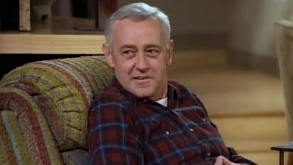 Martin Crane sitting in chair