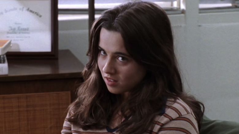 Linda Cardellini annoyed