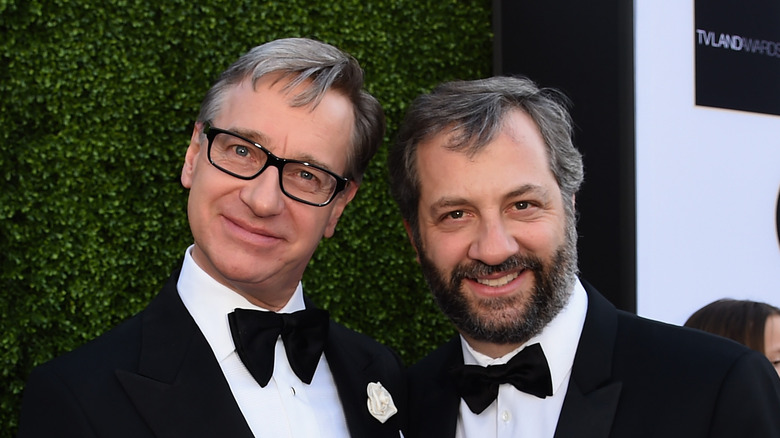 Paul Feig Judd Apatow smile