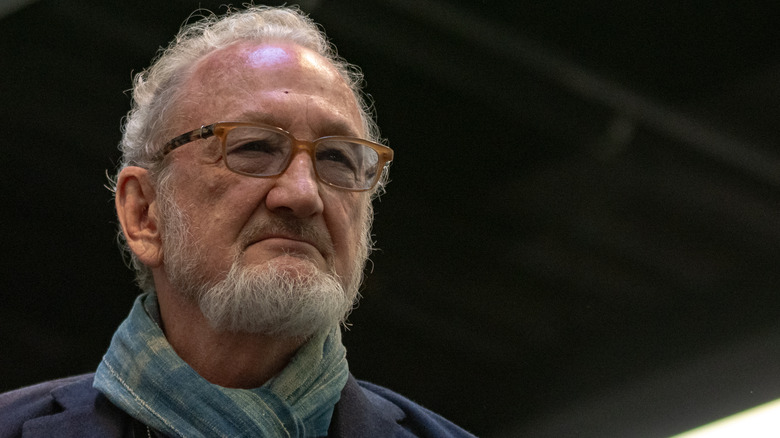 Robert Englund frowns