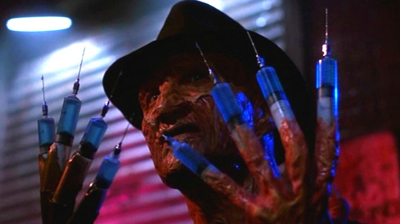 Freddy with syringe fingers