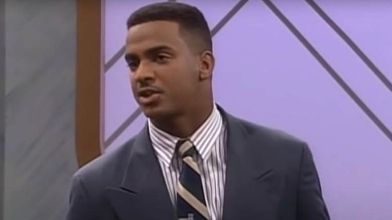 Carlton in a suit