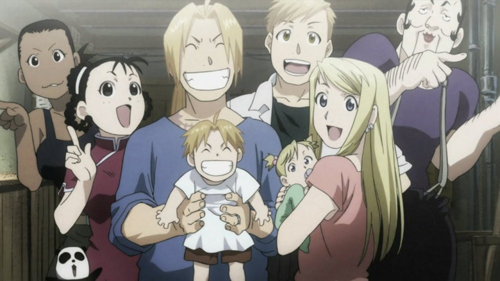 Fullmetal Alchemist: Brotherhood final scene