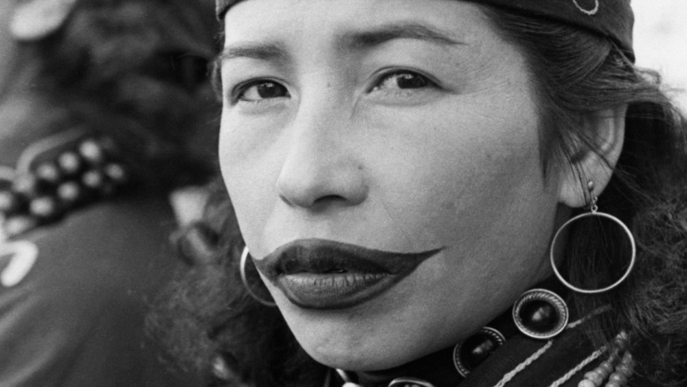 Ainu woman circa 1960