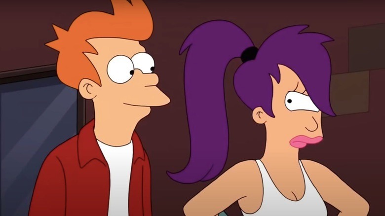 Fry and Leela, Futurama