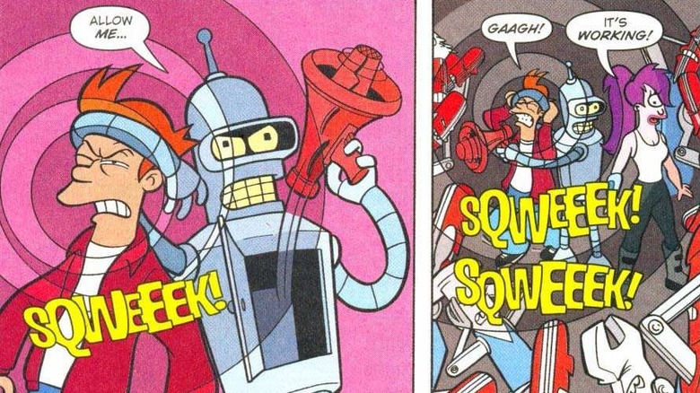 Futurama comic panel