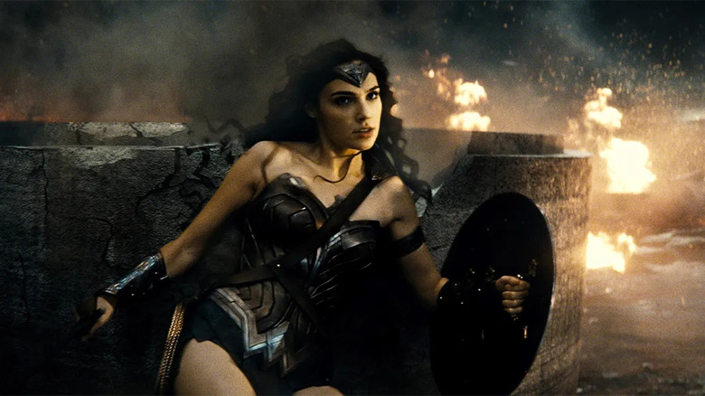 Gadot as Wonder Woman in "Batman v Superman"