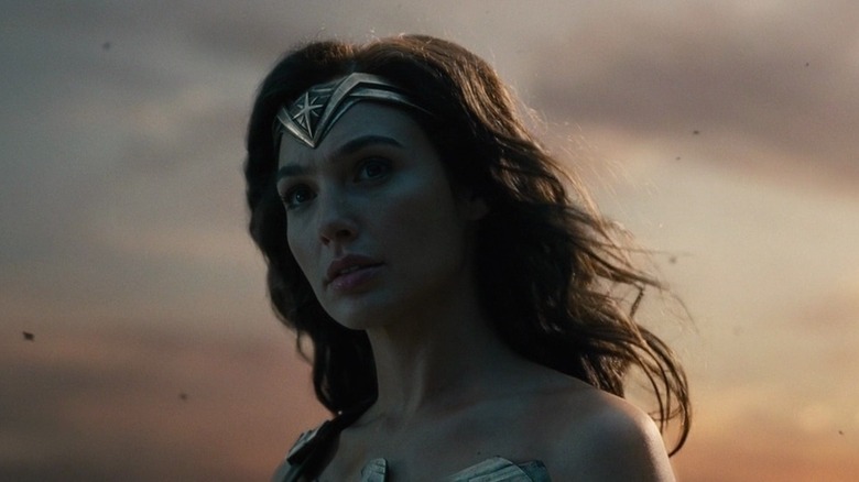 Gal Gadot in moment of peace