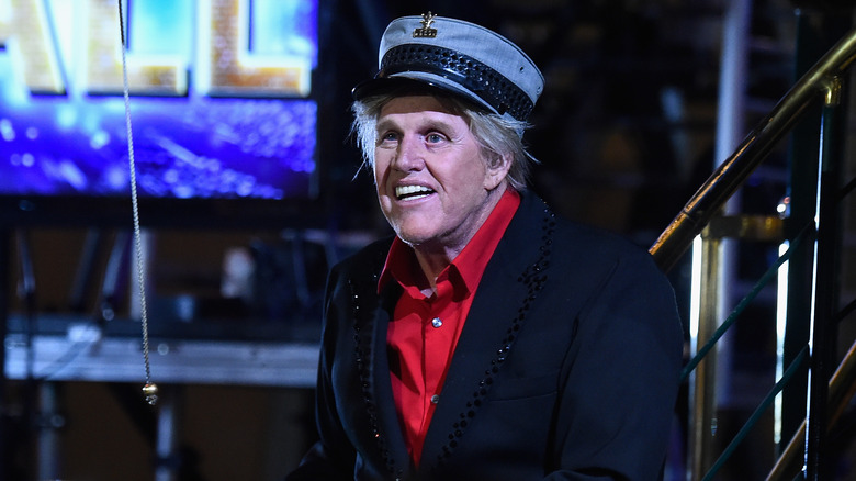 Gary Busey performs at live finale