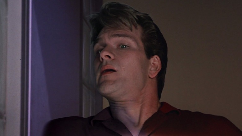 Patrick Swayze freaks out