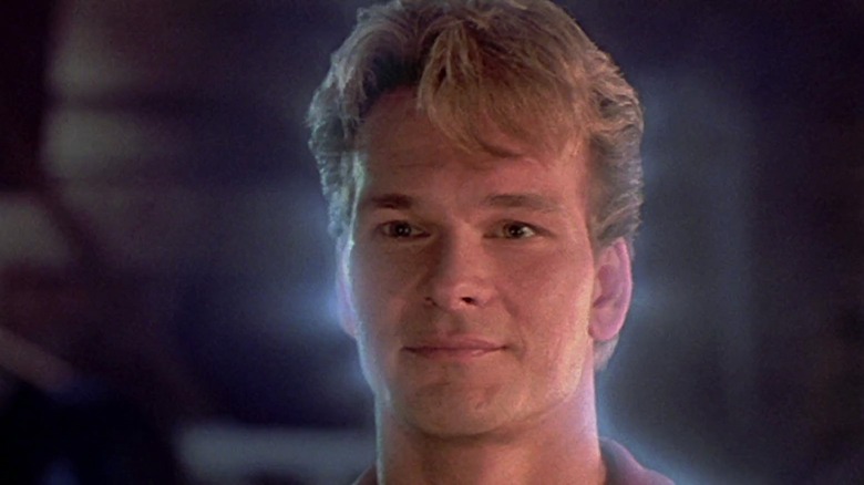 Patrick Swayze looking transparent