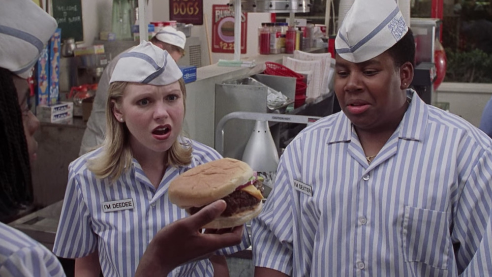 Kenan Thompson and Ginny Schreiber as Dexter and DeeDee in Good Burger