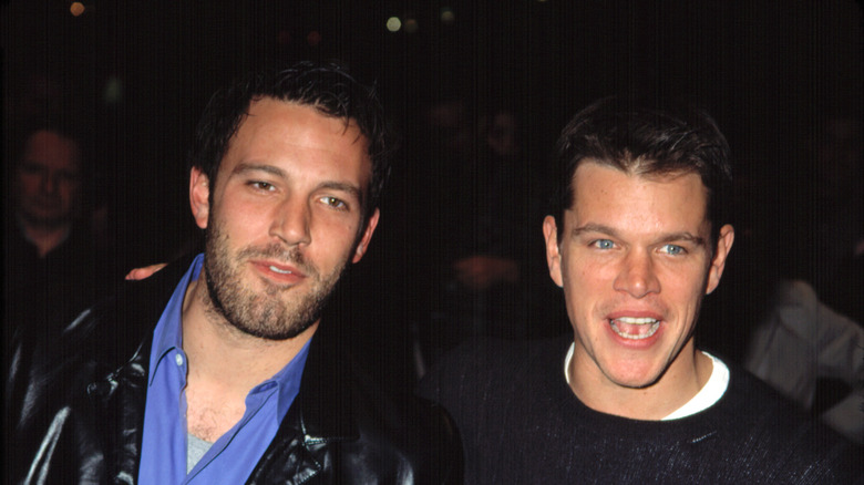 Ben Affleck and Matt Damon smiling