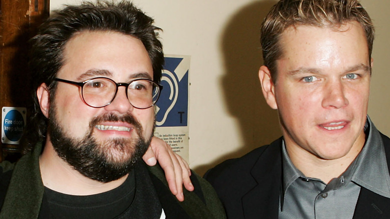 Kevin Smith with Matt Damon