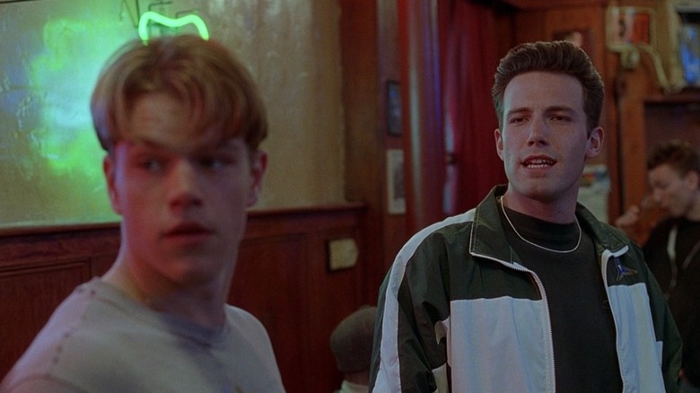 Matt Damon with Ben Affleck