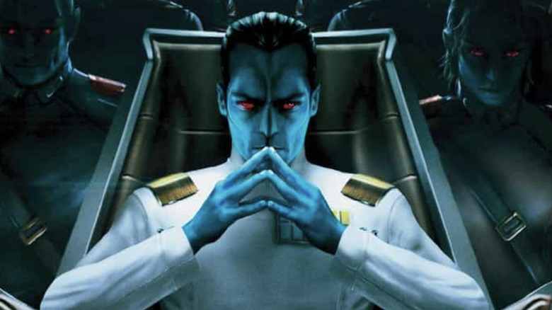 Thrawn with other Chiss