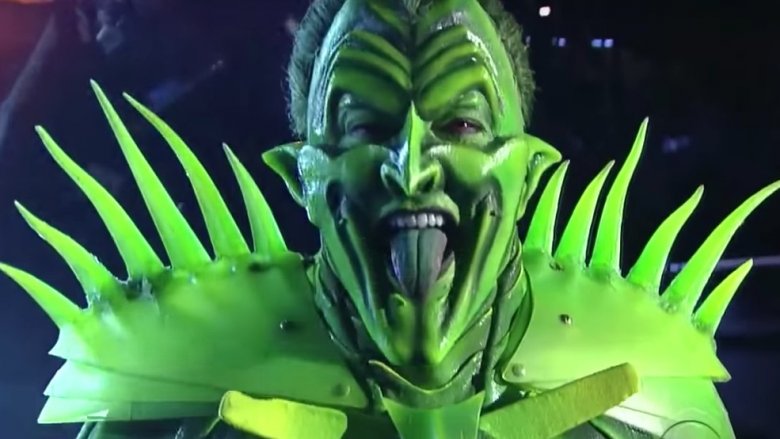 Patrick Page as the Green Goblin on the Late Show with David Letterman