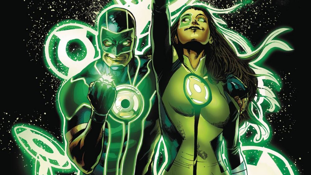 Simon Baz and Jessica Cruz, AKA the Green Lanterns, from DC Comics