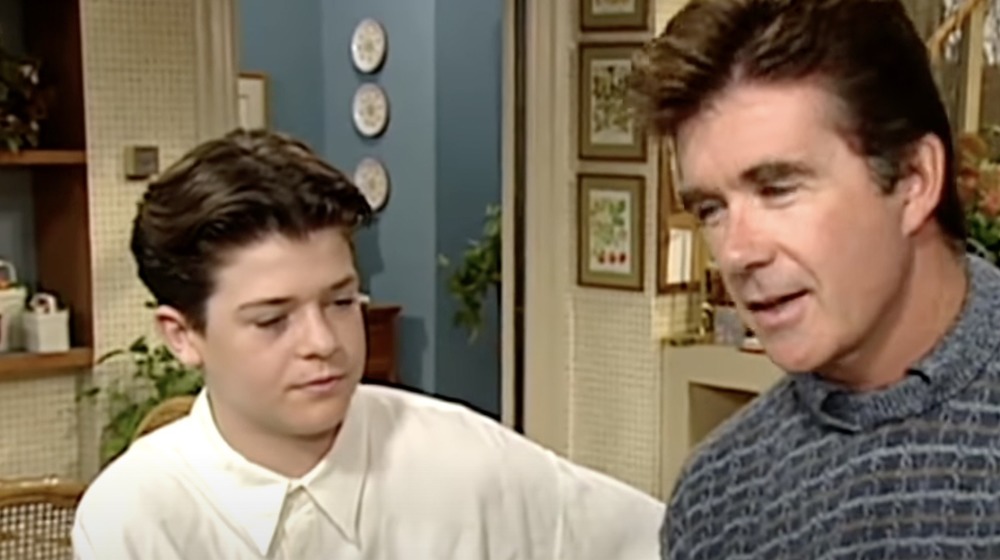 Robin Thicke and Alan Thicke together