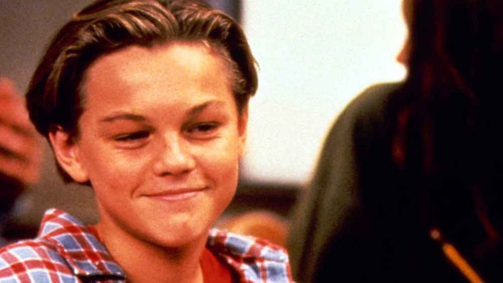 Leonardo DiCaprio smiling