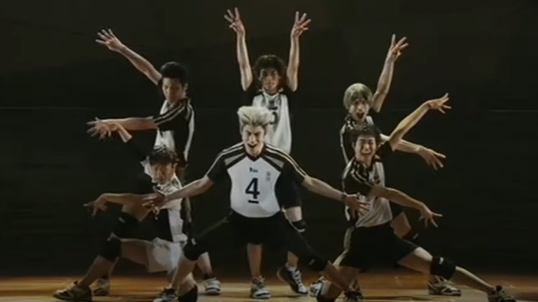 Haikyu!! sports team dancing