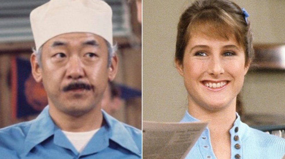 Pat Morita, Cathy Silvers