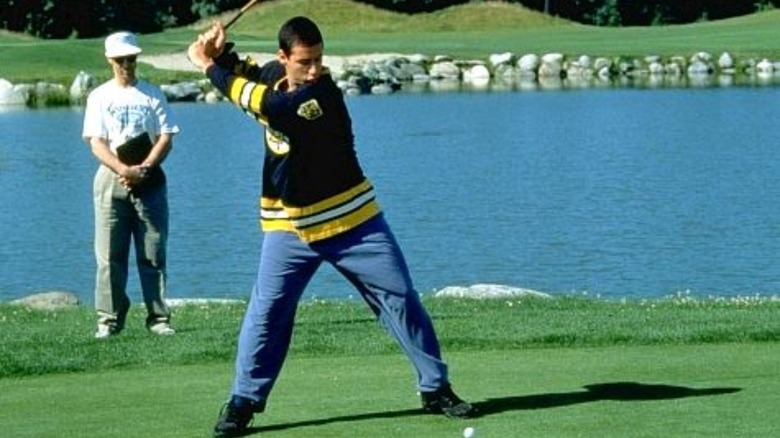 Happy Gilmore hockey swing