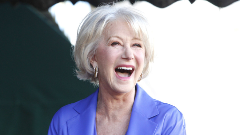 Mirren laughing 