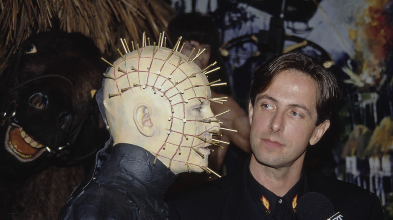 Clive Barker with Pinhead