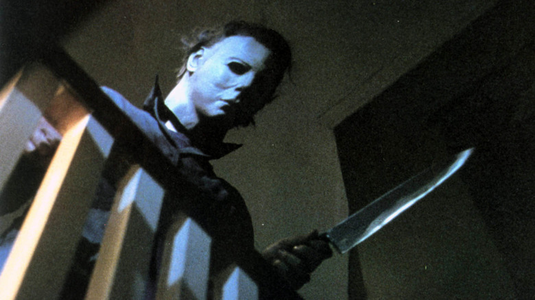 Michael Myers looking murderous 