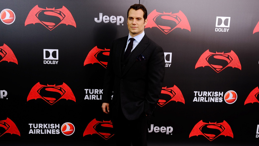 Henry Cavill at "Batman v Superman" premiere